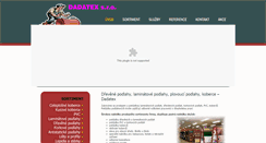 Desktop Screenshot of dadatex.cz